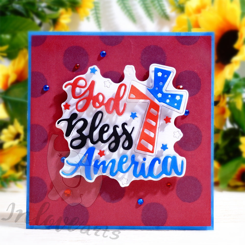 Lifescraft God Bless America Cutting Dies