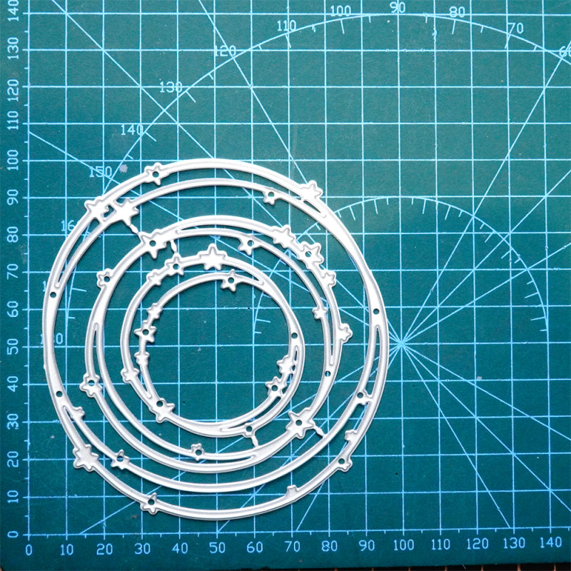 Lifescraft Little Star Round Frame Cutting Dies