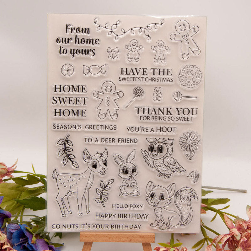 Lovely Animals Clear Stamps