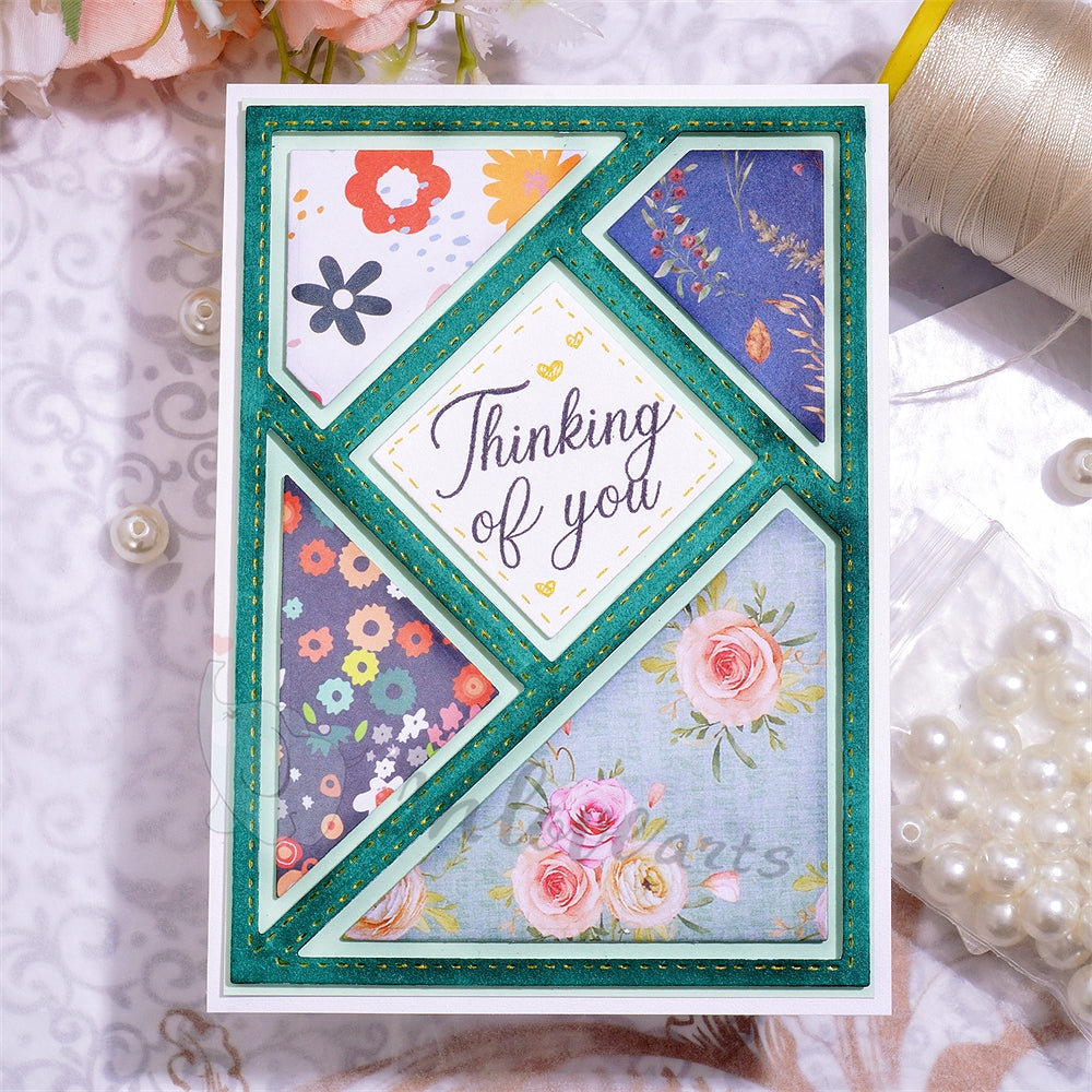 Lifescraft Patchwork Background Board Cutting Dies