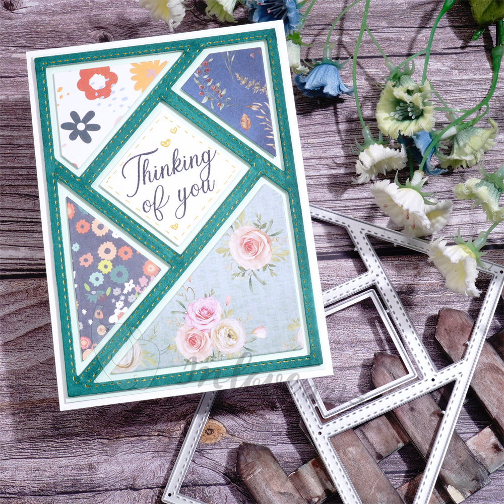 Lifescraft Patchwork Background Board Cutting Dies