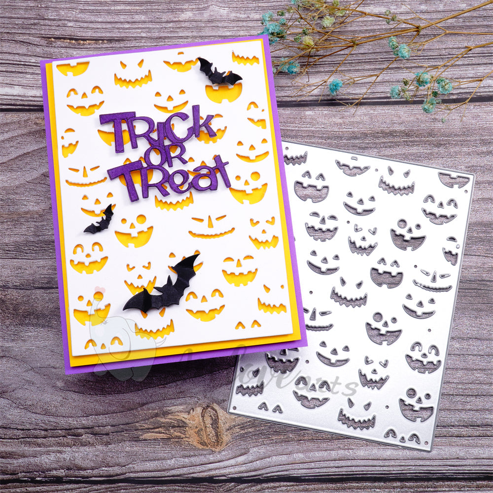 Lifescraft Pumpkin Background Board Cutting Dies