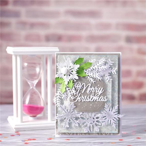 Lifescraft 8 Pcs Snowflake Set Metal Cutting Dies - lifescraft