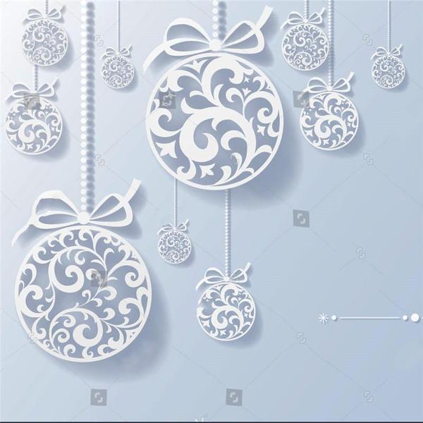 Lifescraft Christmas Decoration Background Metal Cutting Dies - lifescraft