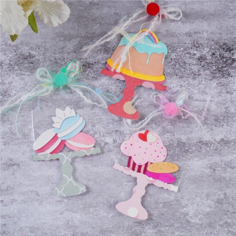 Lifescraft Metal Cutting Dies with Cakes on Table