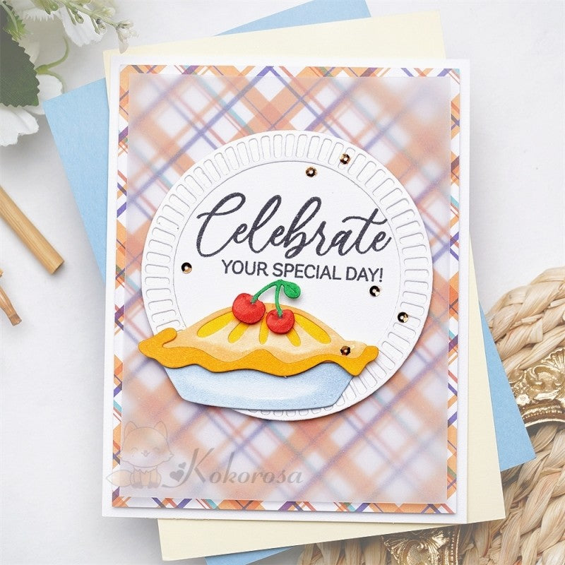 Lifescarft Metal Cutting Dies with Delicious Cherry Pie