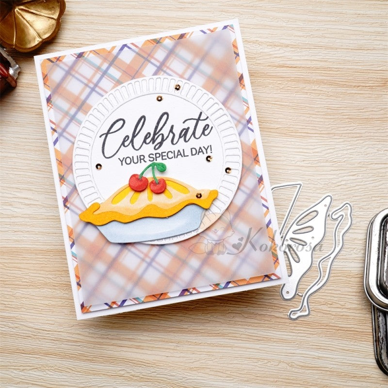 Lifescarft Metal Cutting Dies with Delicious Cherry Pie