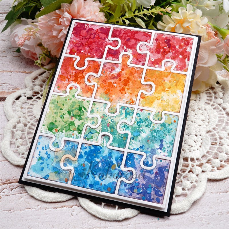 Lifescraft Puzzle Background Board Cutting Dies