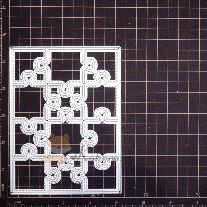 Lifescraft Puzzle Background Board Cutting Dies