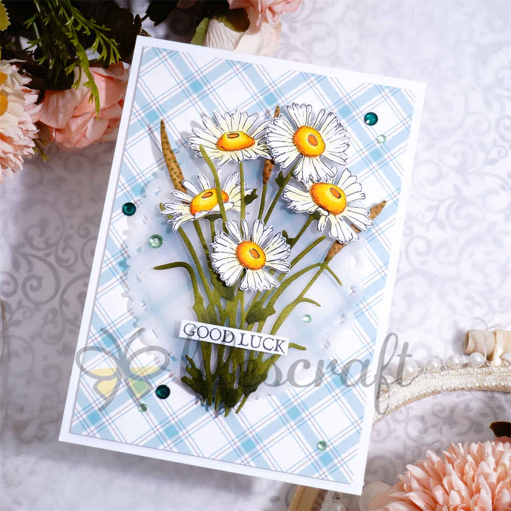 Lifescraft A Bouquet of Daisies Metal Cutting Dies