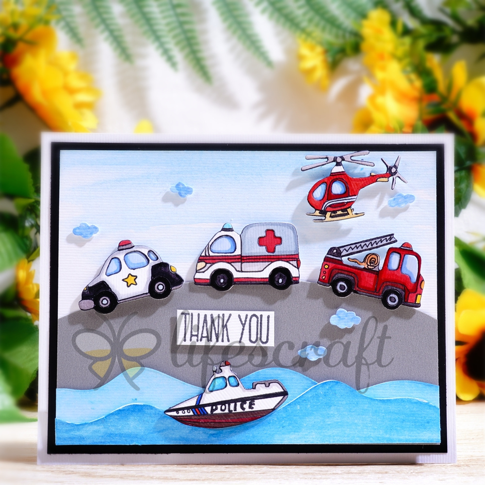 Lifescraft Ambulance Helicopter Submarine Car Metal Cutting Dies