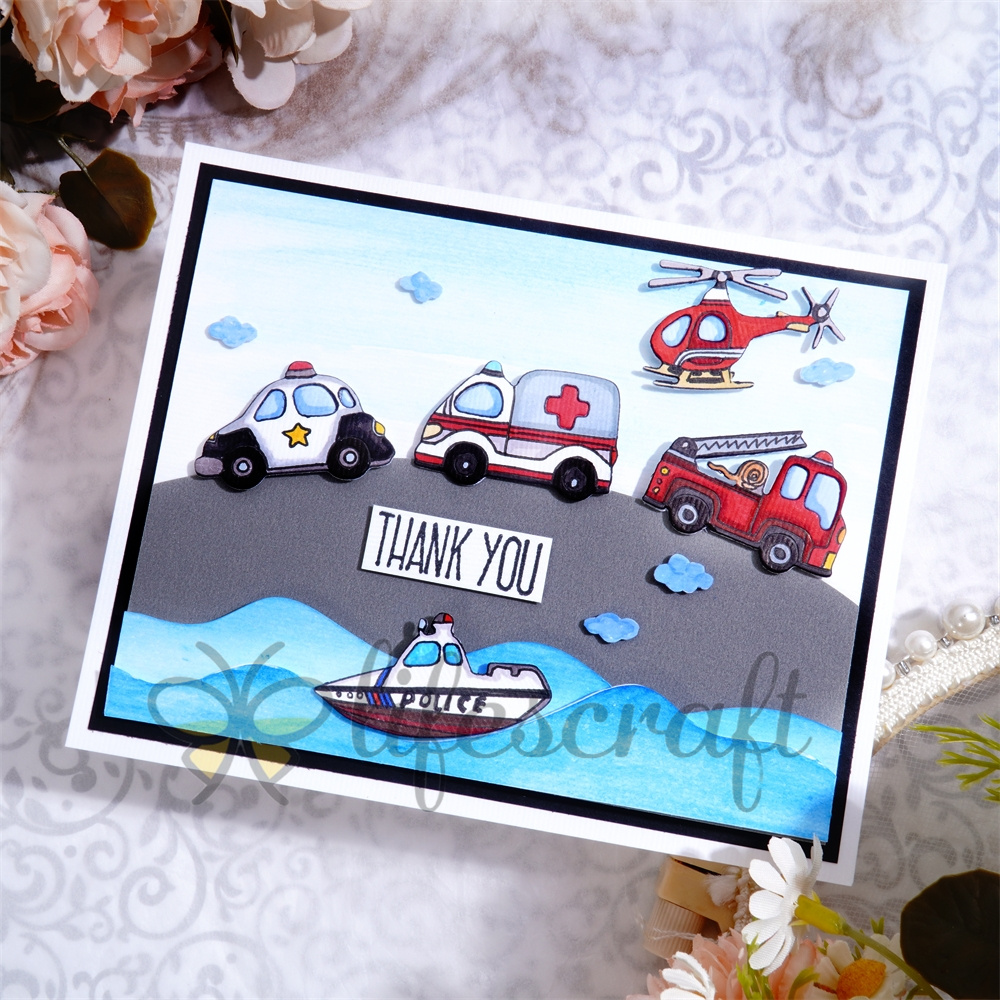 Lifescraft Ambulance Helicopter Submarine Car Metal Cutting Dies