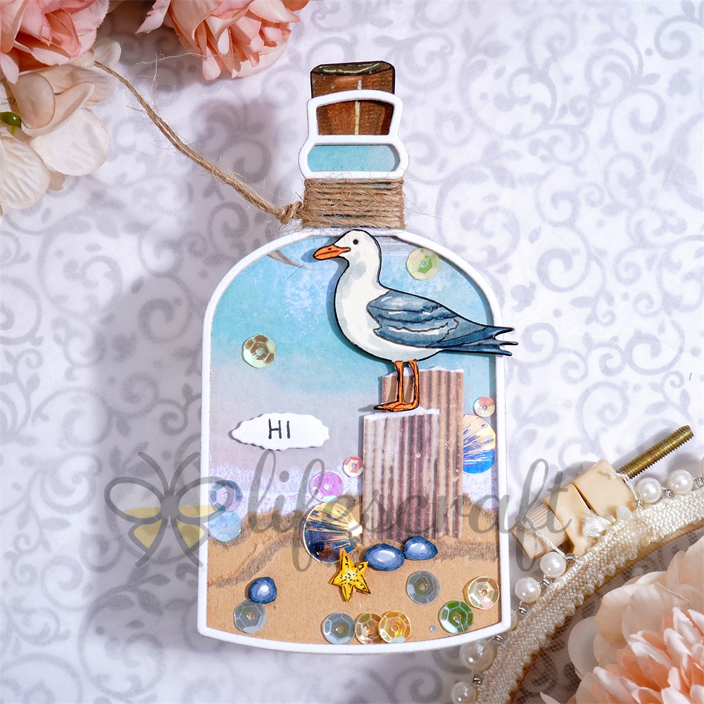 Lifescraft Bird in A Bottle Metal Cutting Dies