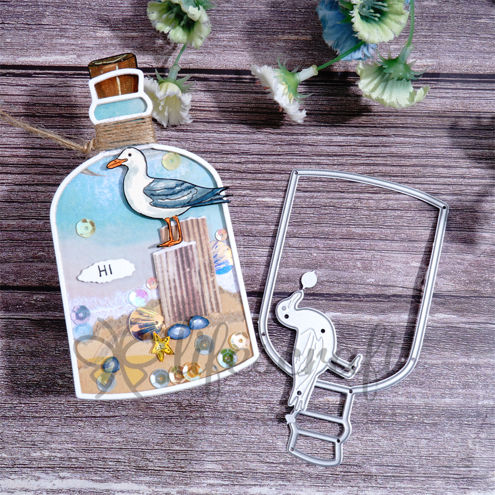Lifescraft Bird in A Bottle Metal Cutting Dies
