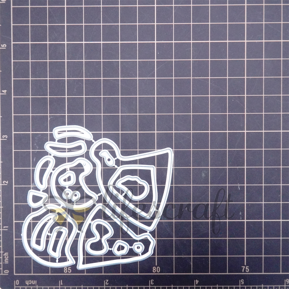 Lifescraft Chicken & Girl Metal Cutting Dies