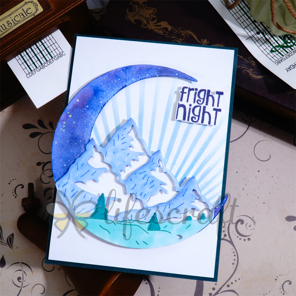 Lifescraft Moon Sailboat Metal Cutting Dies