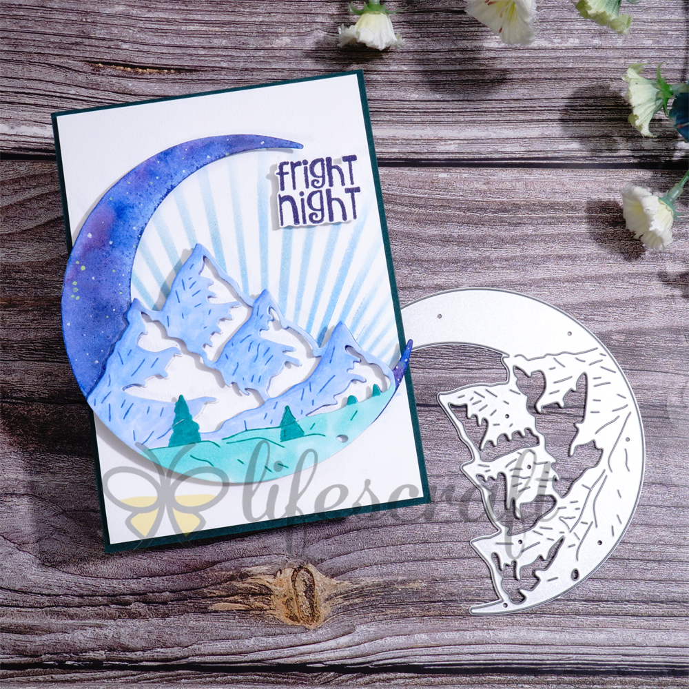 Lifescraft Moon Sailboat Metal Cutting Dies