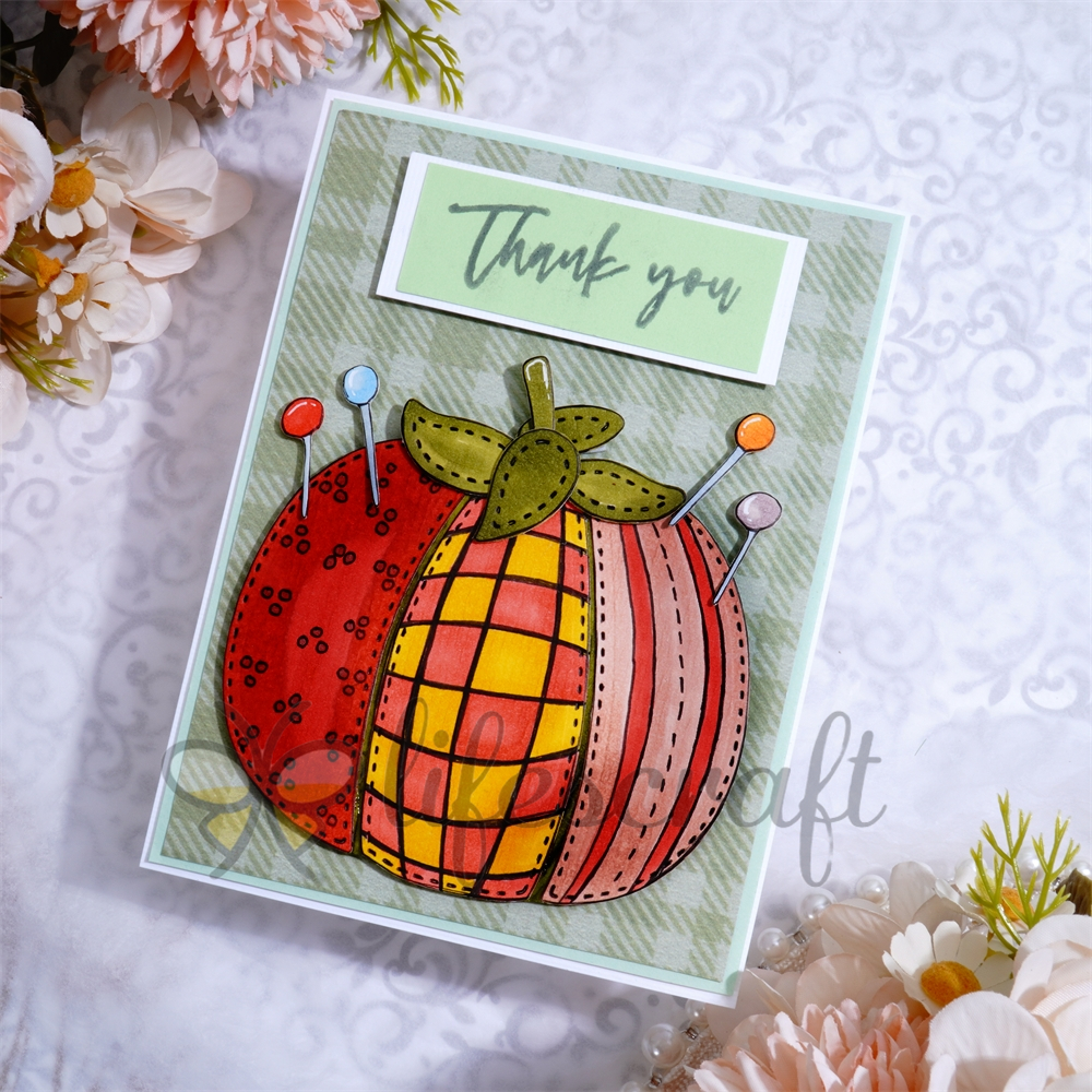 Lifescraft Stitching Pumpkin Metal Cutting Dies