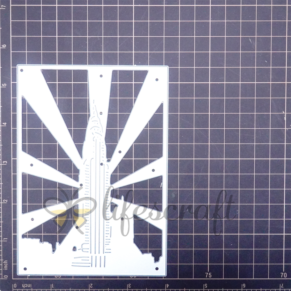 Lifescraft The Church with Glow Background Board Metal Cutting Dies