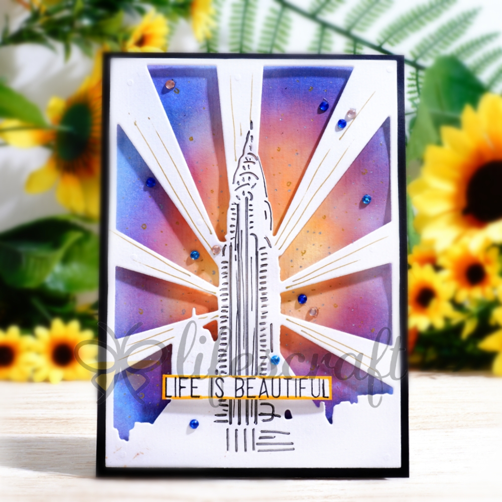 Lifescraft The Church with Glow Background Board Metal Cutting Dies