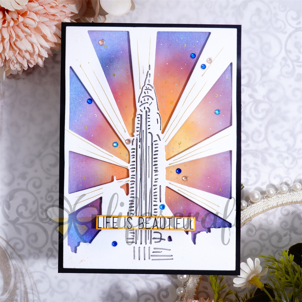 Lifescraft The Church with Glow Background Board Metal Cutting Dies