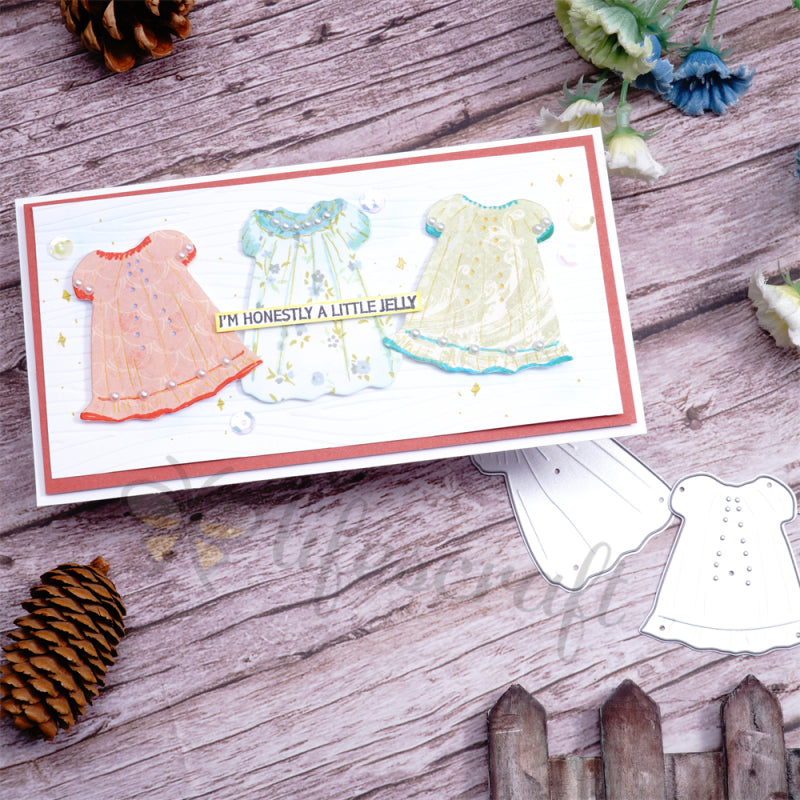 Lifescraft 3Pcs Princess Dresses Cutting Dies