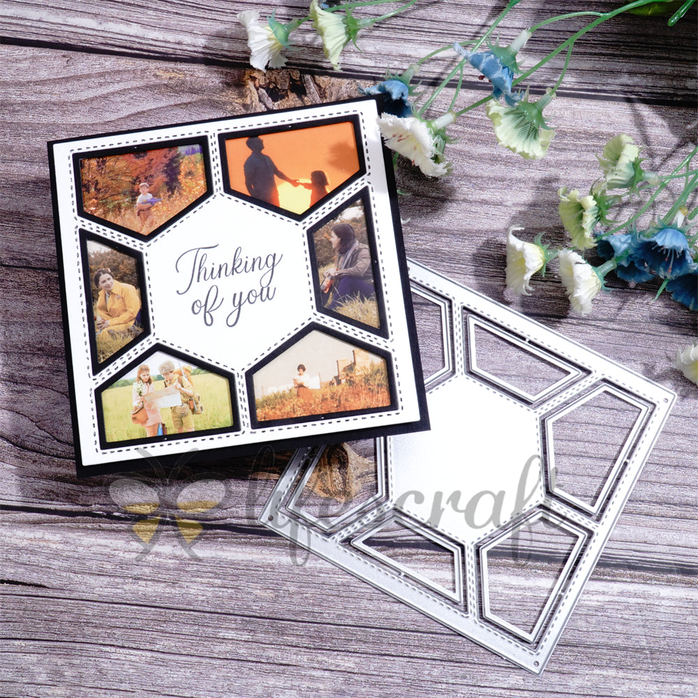 Lifescraft Album Background Frame Cutting Dies