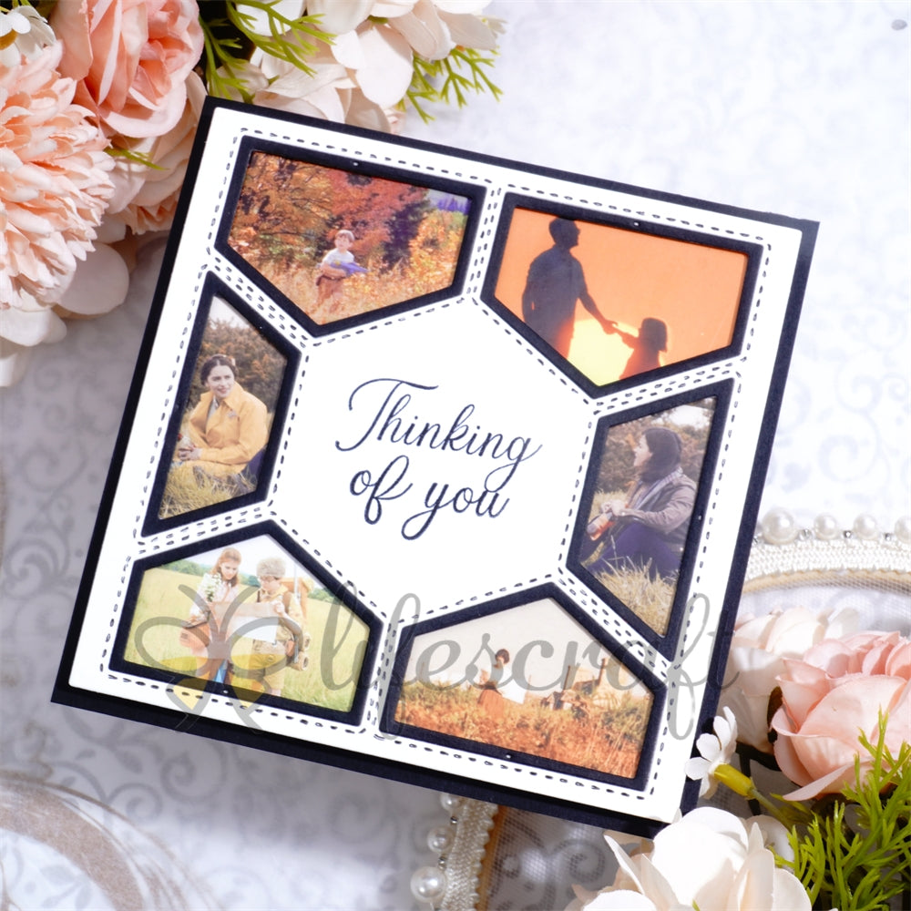 Lifescraft Album Background Frame Cutting Dies