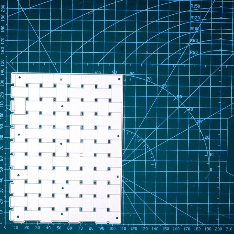 Lifescraft Bamboo Weaving Background Board Cutting Dies