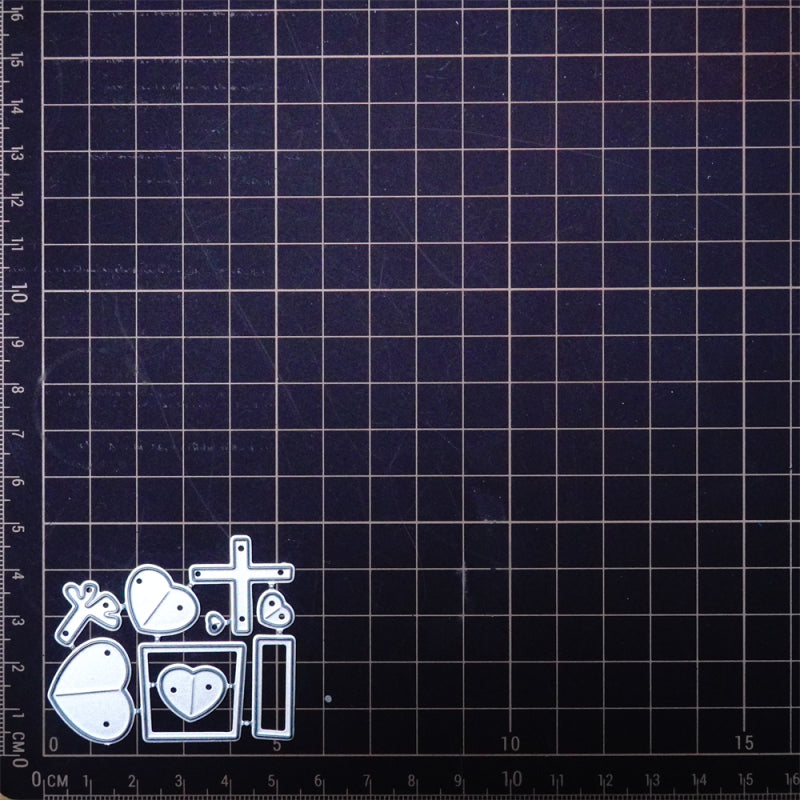 Lifescraft Cross and Love Metal Cutting Dies