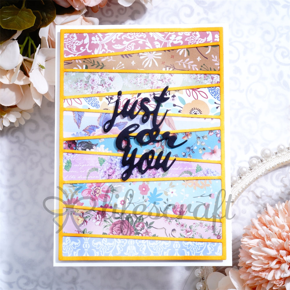 Lifescraft Irregular Quadrilateral Background Board Metal Cutting Dies