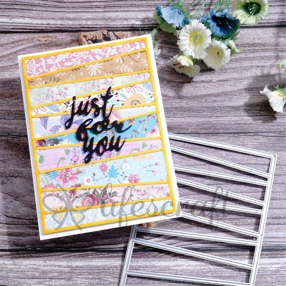 Lifescraft Irregular Quadrilateral Background Board Metal Cutting Dies