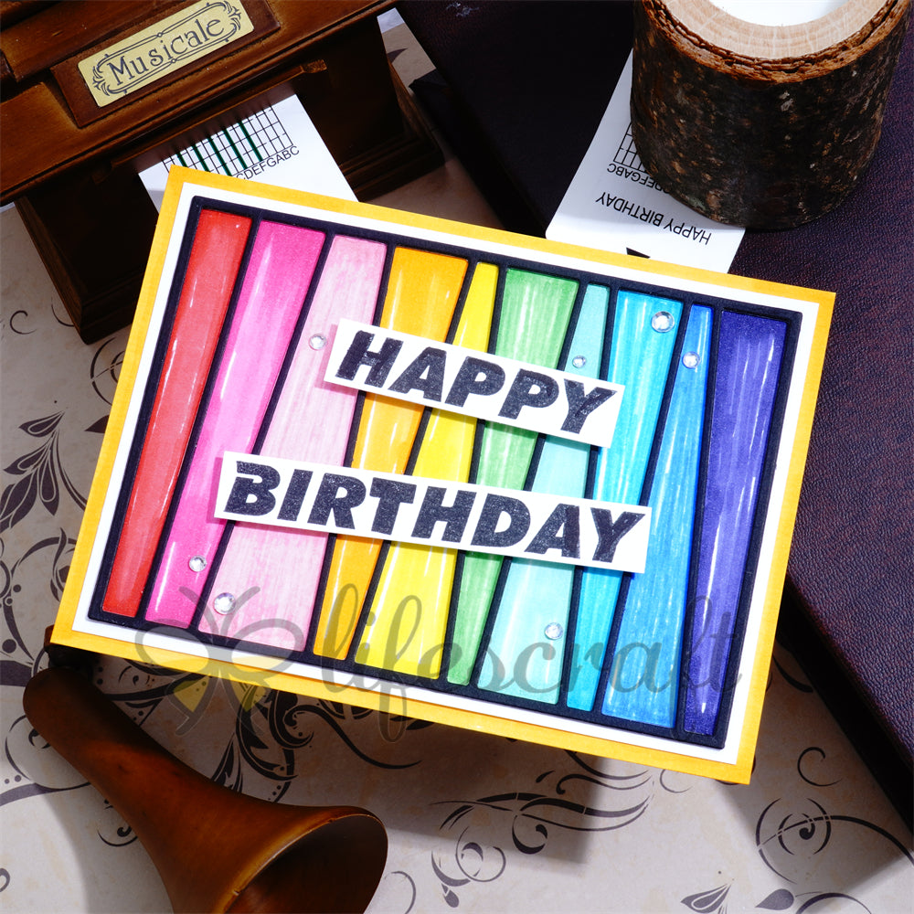 Lifescraft Irregular Quadrilateral Background Board Metal Cutting Dies