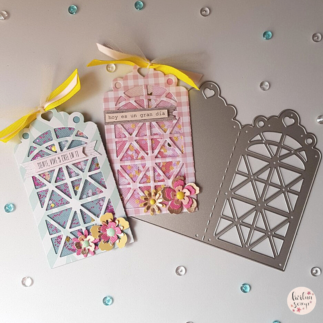 Hollow Heart Pattern Pocket Dies - Inlovearts