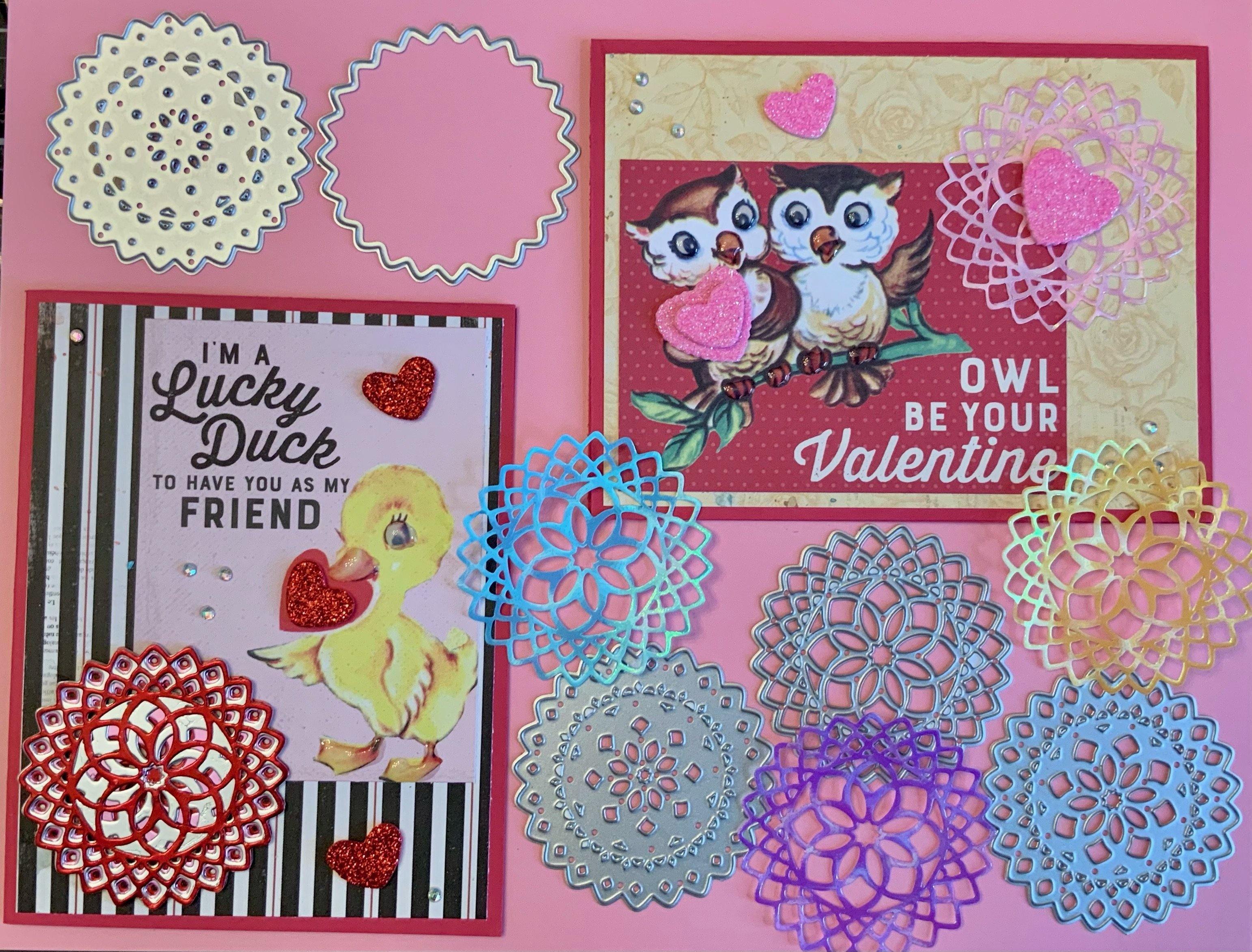 Multi-layered Wavy Cute Flower Dies - Inlovearts