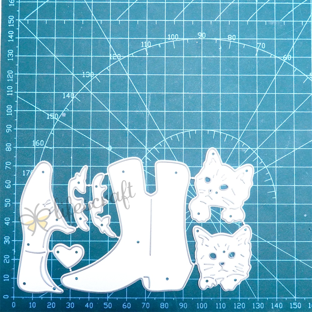 Lifescraft Cat in the Shoe Metal Cutting Dies