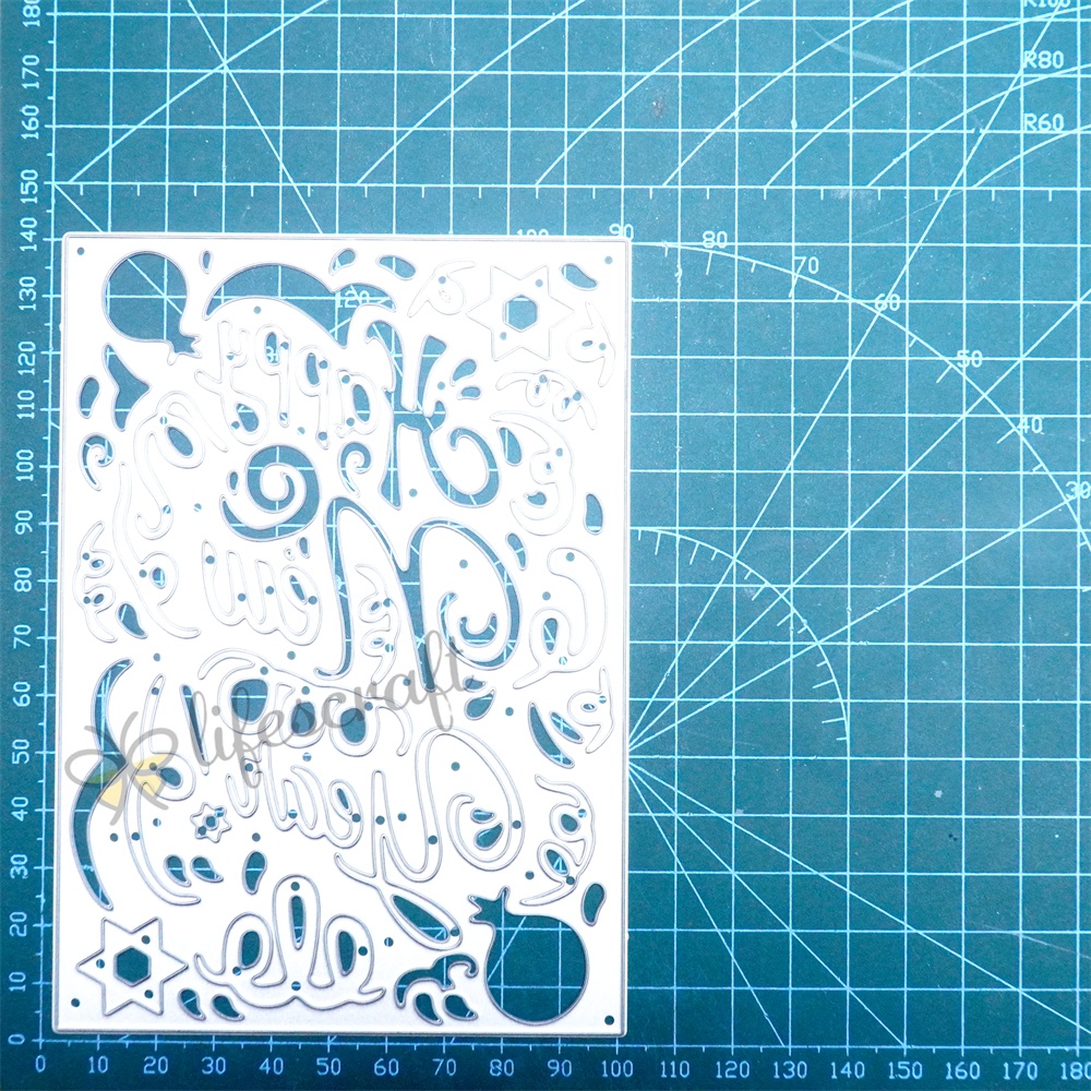 Lifescraft Celebrating Happy New Year Metal Cutting Dies