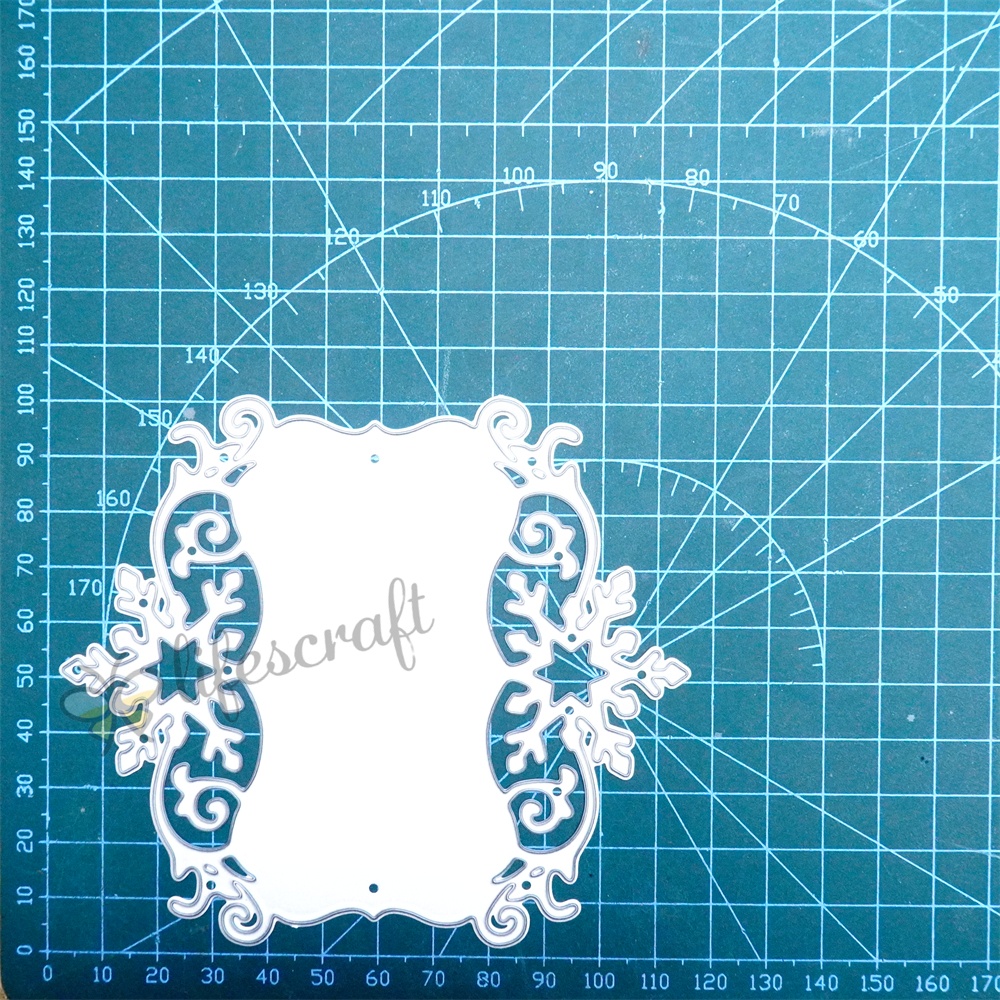 Lifescraft Snowflake 3D Lace Border Metal Cutting Dies