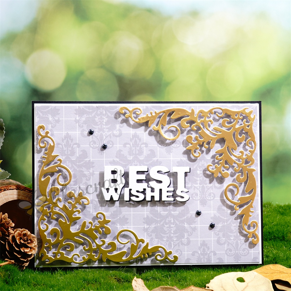 Lifescraft Best Wishes Three-Dimensional Carving Metal Cutting Dies