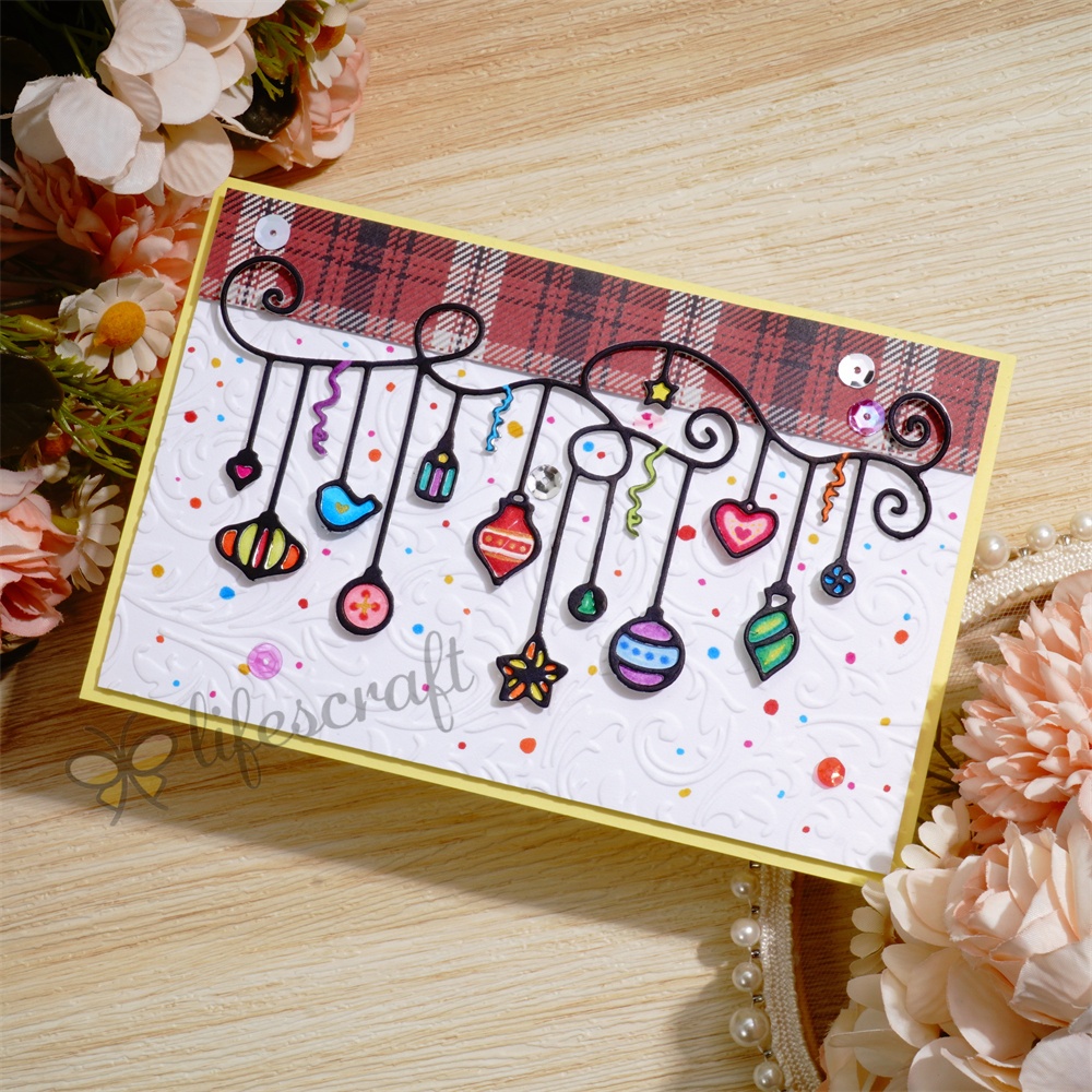 Lifescraft Colorful Pendant Decoration Metal Cutting Dies