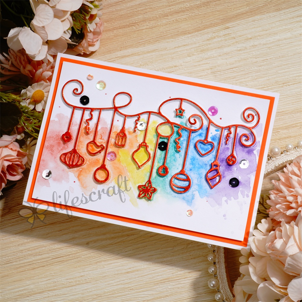 Lifescraft Colorful Pendant Decoration Metal Cutting Dies