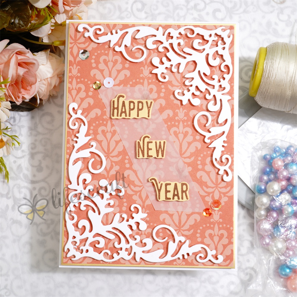 Lifescraft Best Wishes Three-Dimensional Carving Metal Cutting Dies