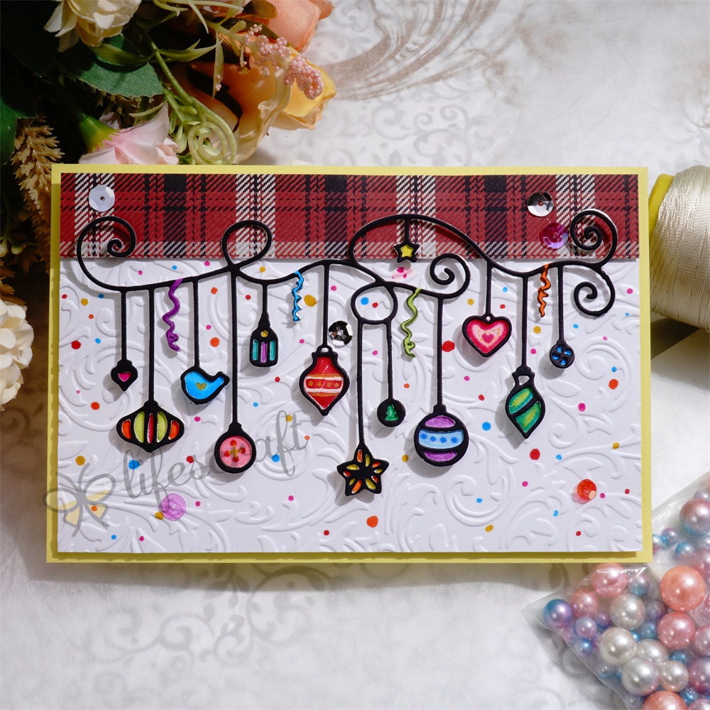 Lifescraft Colorful Pendant Decoration Metal Cutting Dies