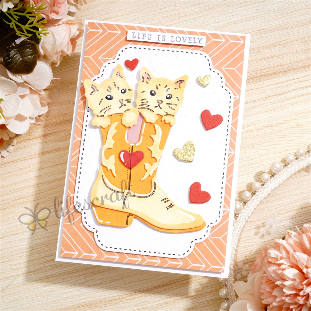 Lifescraft Cat in the Shoe Metal Cutting Dies