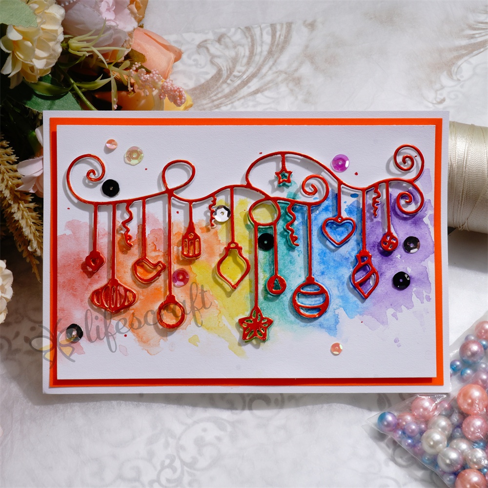 Lifescraft Colorful Pendant Decoration Metal Cutting Dies