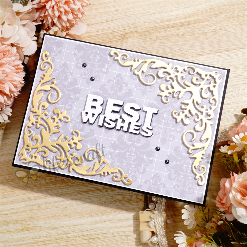 Lifescraft Best Wishes Three-Dimensional Carving Metal Cutting Dies