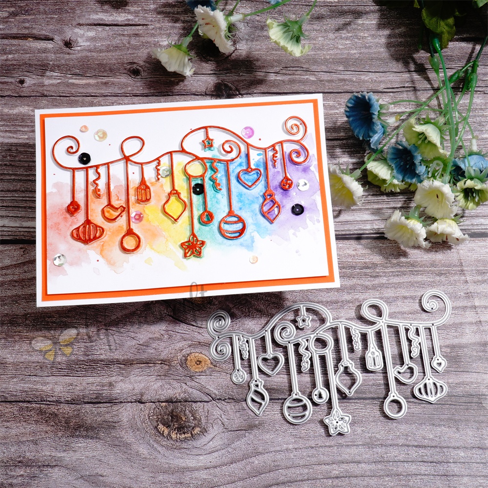 Lifescraft Colorful Pendant Decoration Metal Cutting Dies