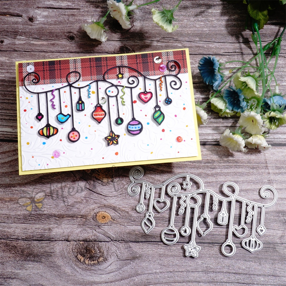 Lifescraft Colorful Pendant Decoration Metal Cutting Dies