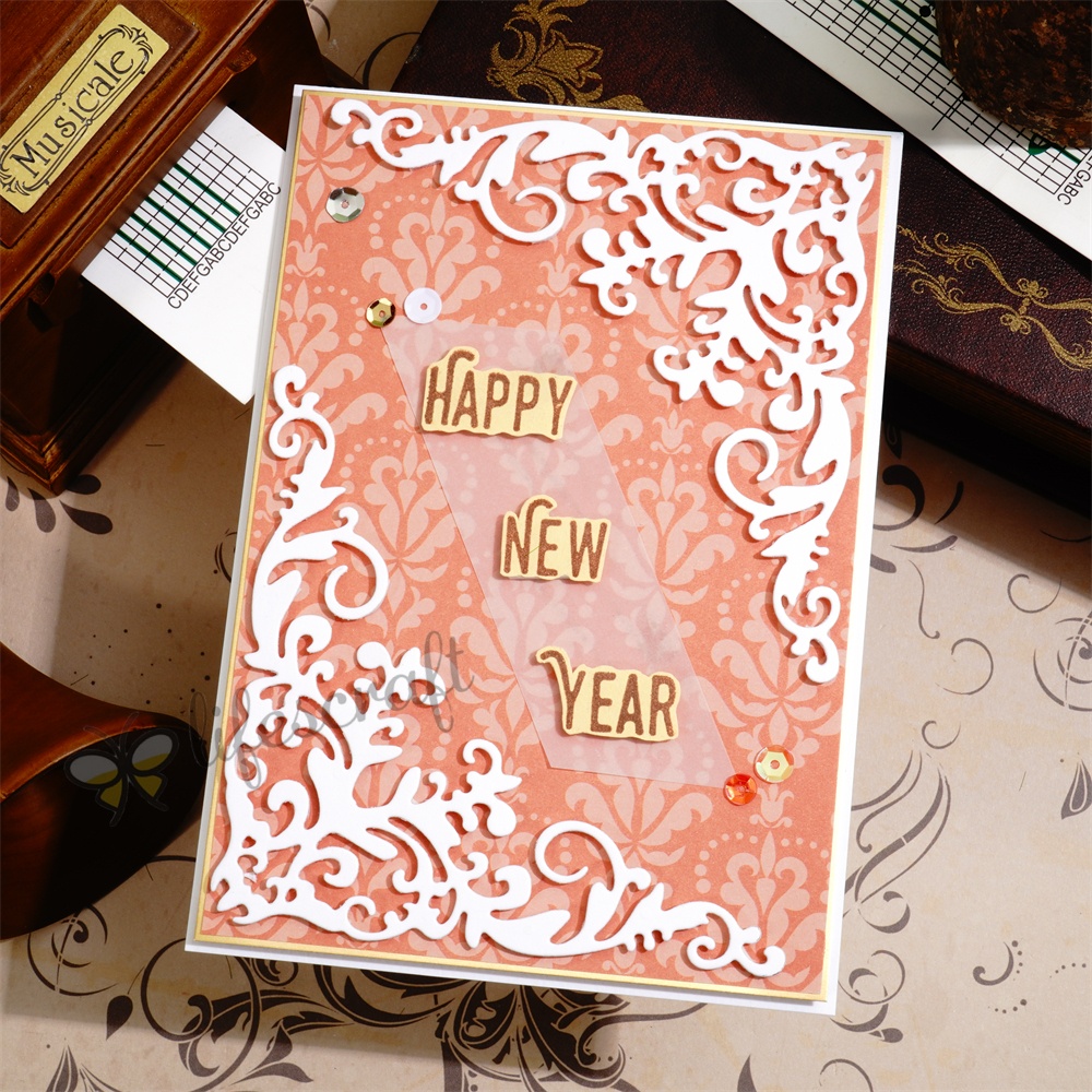 Lifescraft Best Wishes Three-Dimensional Carving Metal Cutting Dies