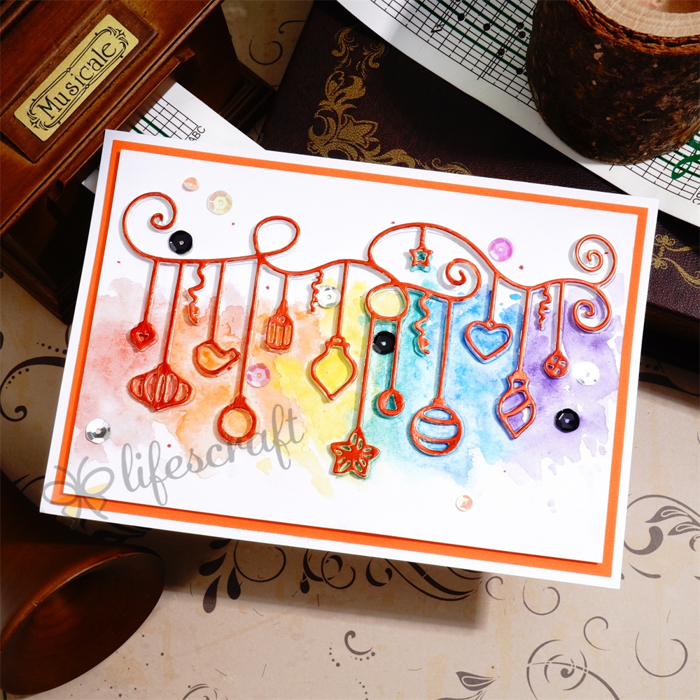 Lifescraft Colorful Pendant Decoration Metal Cutting Dies